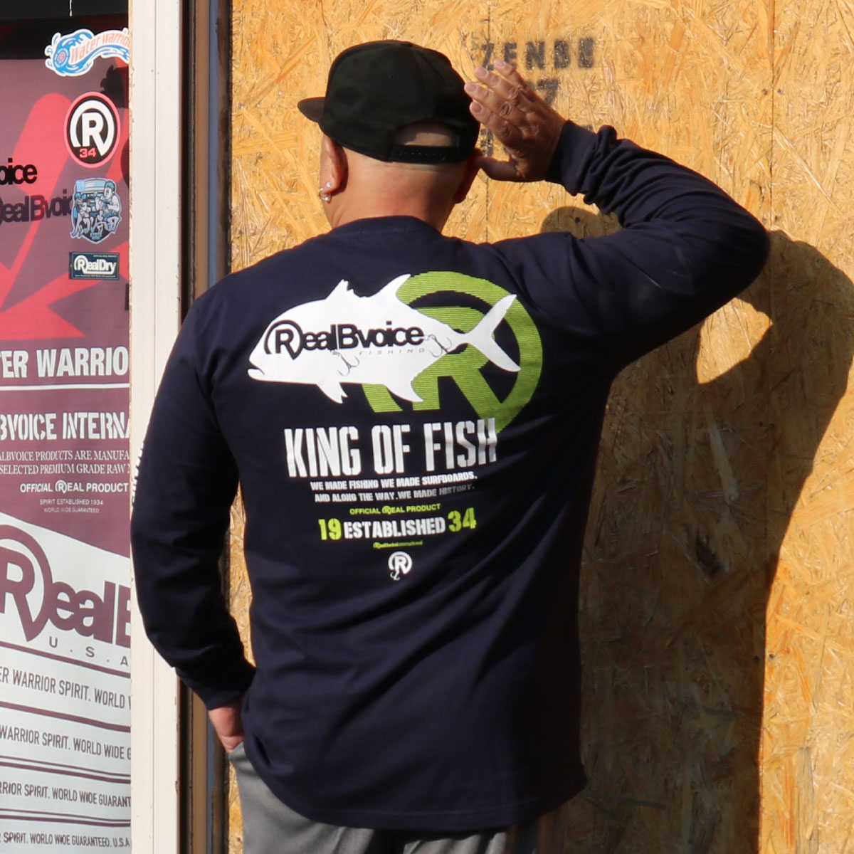 FISHING KING OH FISH GT  LONG T-SHIRT BIG SIZE