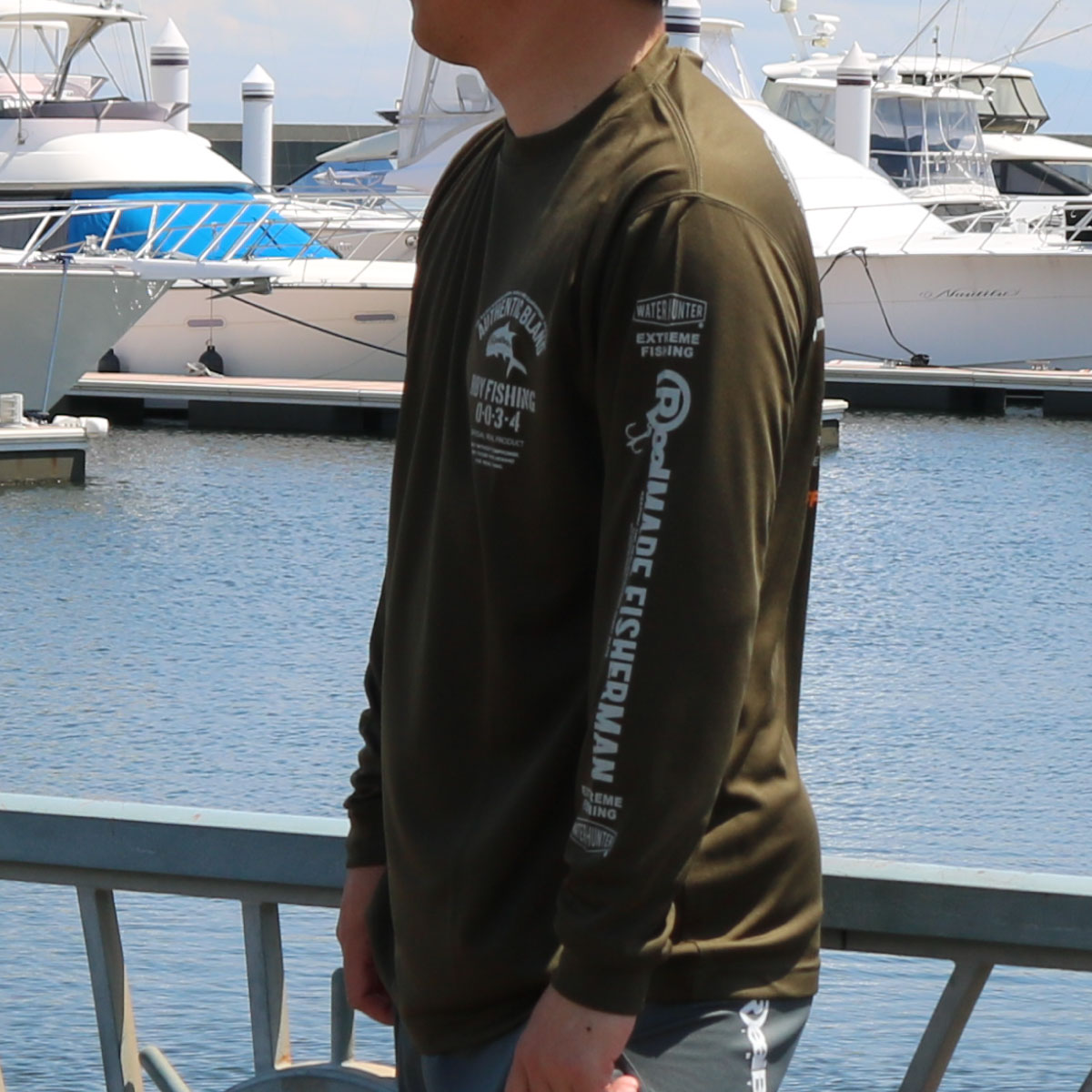 FISHING GIANTTREVALLY DRY LONG T-SHIRT