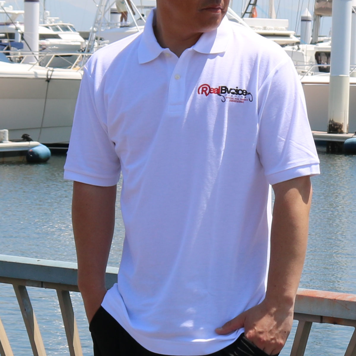 FISHING REALBVOICE OFFICAL POLO SHIRT