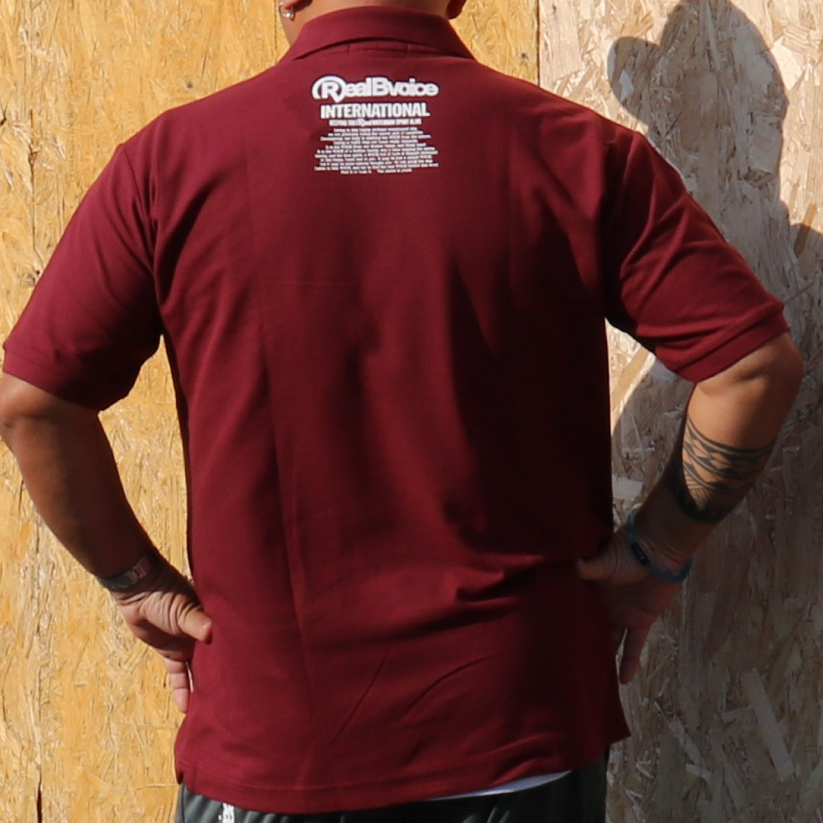 FISHING REALBVOICE OFFICAL POLO SHIRT BIG SIZE