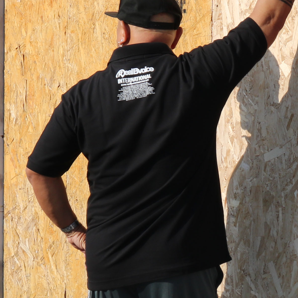 FISHING REALBVOICE OFFICAL POLO SHIRT BIG SIZE