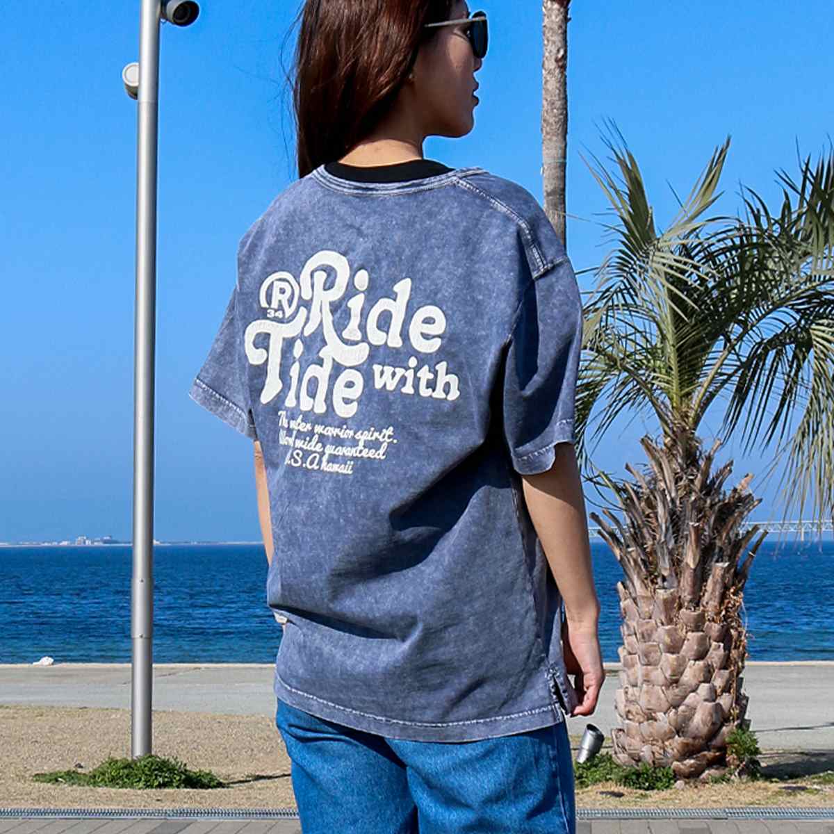 RIDE WITH TIDE PIGMENT T-SHIRT