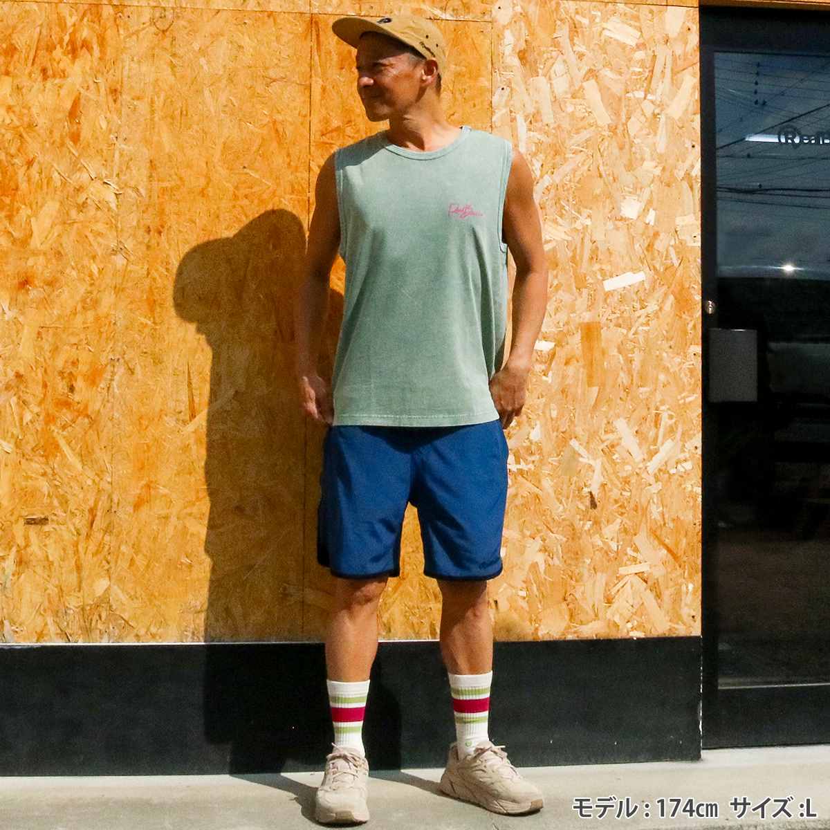 RIDE WITH TIDE PIGMENT SLEEVE LESS