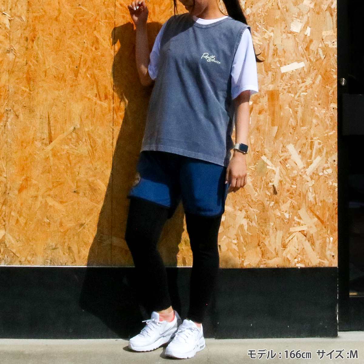 RIDE WITH TIDE PIGMENT SLEEVE LESS