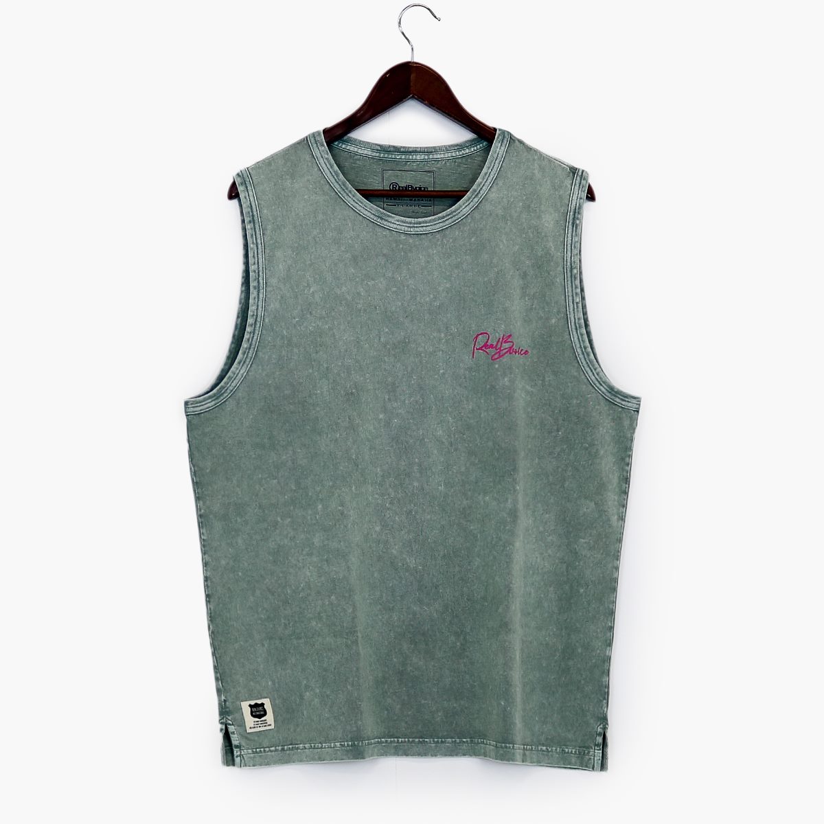 RIDE WITH TIDE PIGMENT SLEEVE LESS