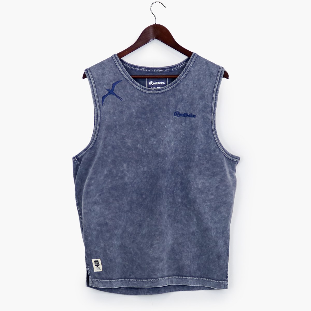 COMPASS PIGMENT SLEEVE LESS