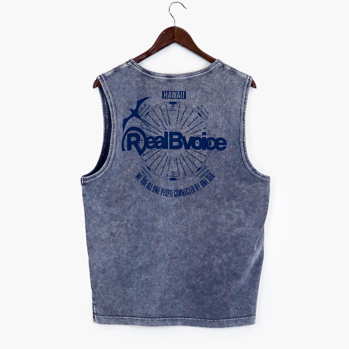 COMPASS PIGMENT SLEEVE LESS