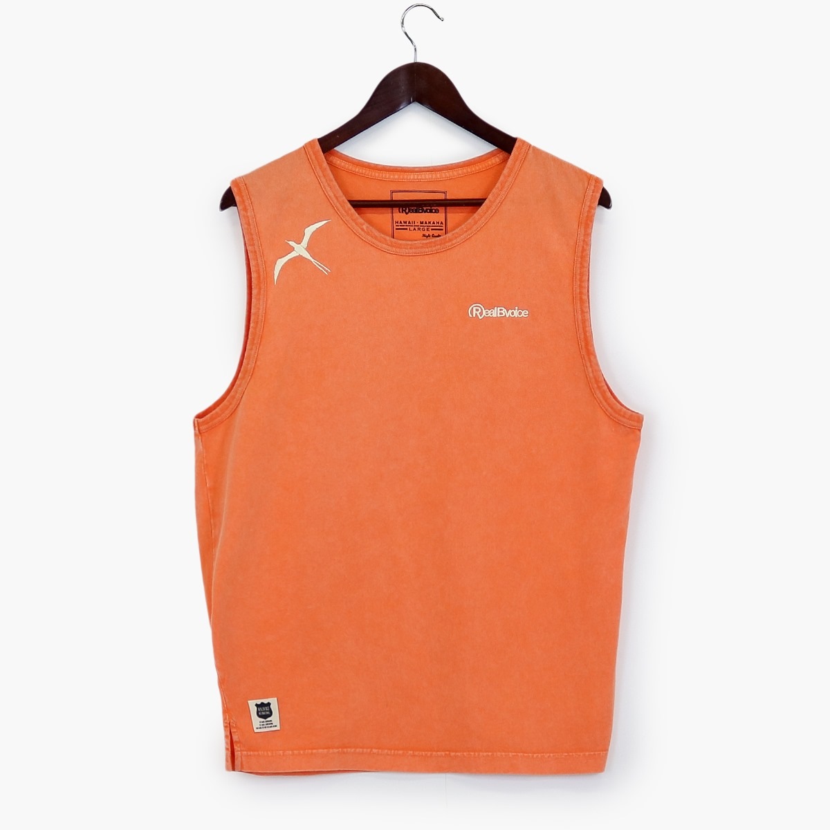 COMPASS PIGMENT SLEEVE LESS