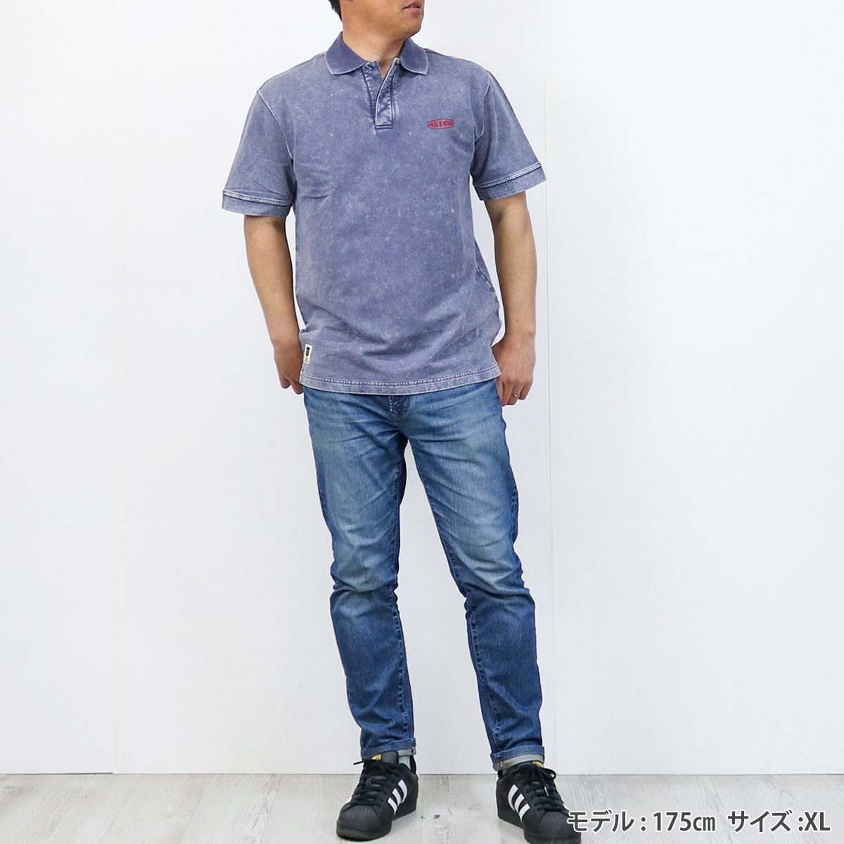 RBV LOGO PIGMENT POLO SHIRT