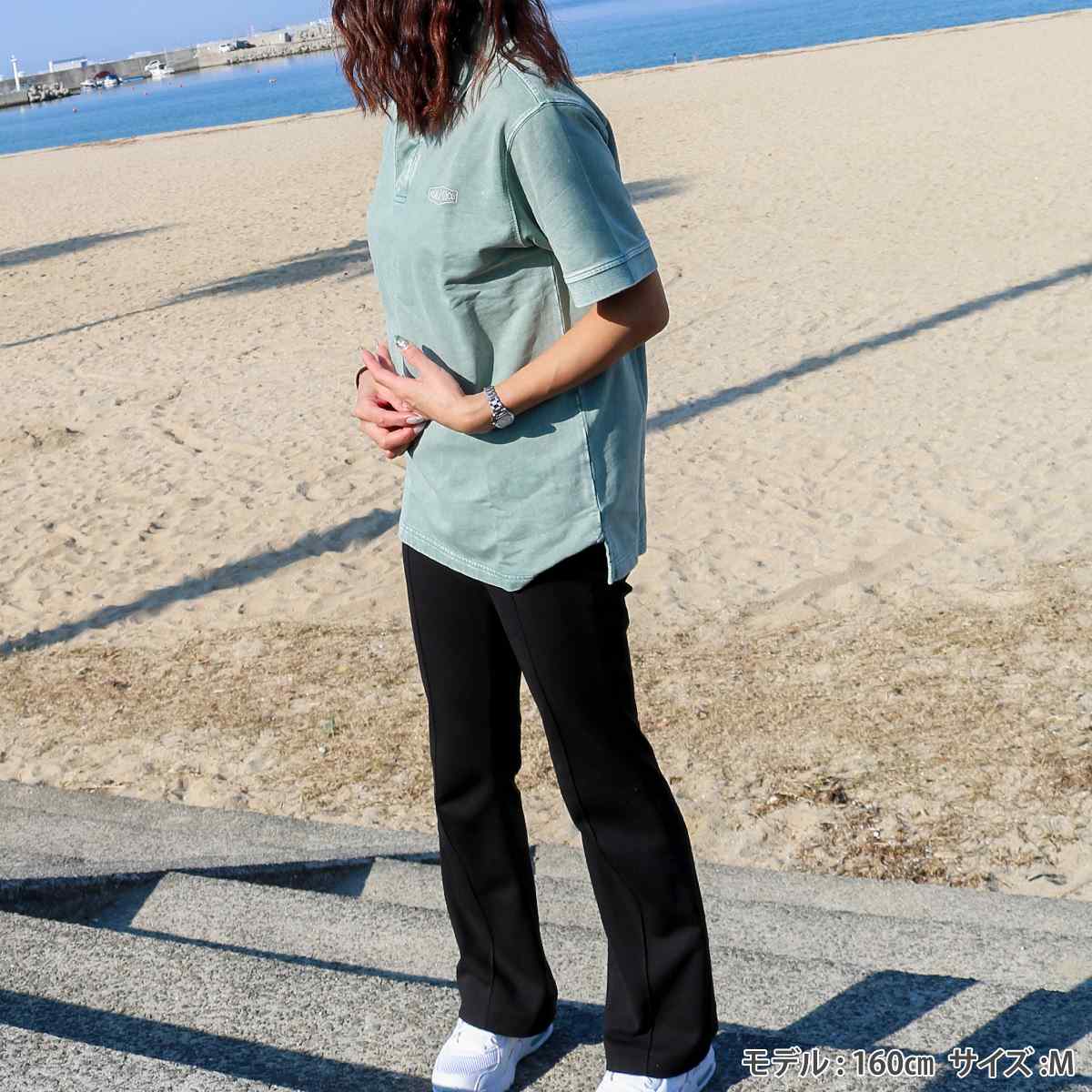 RBV LOGO PIGMENT POLO SHIRT