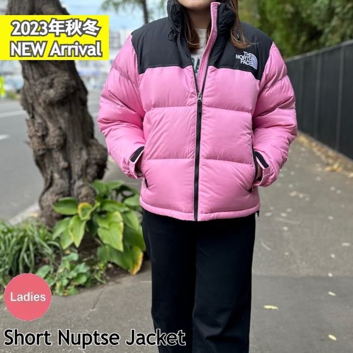 2023年秋冬 ザ・ノースフェイス レディース ダウンジャケット ヌプシ NDW92335 Short Nuptse Jacket  (OP)オーキッドピンク-RealDrive ONLINE STORE