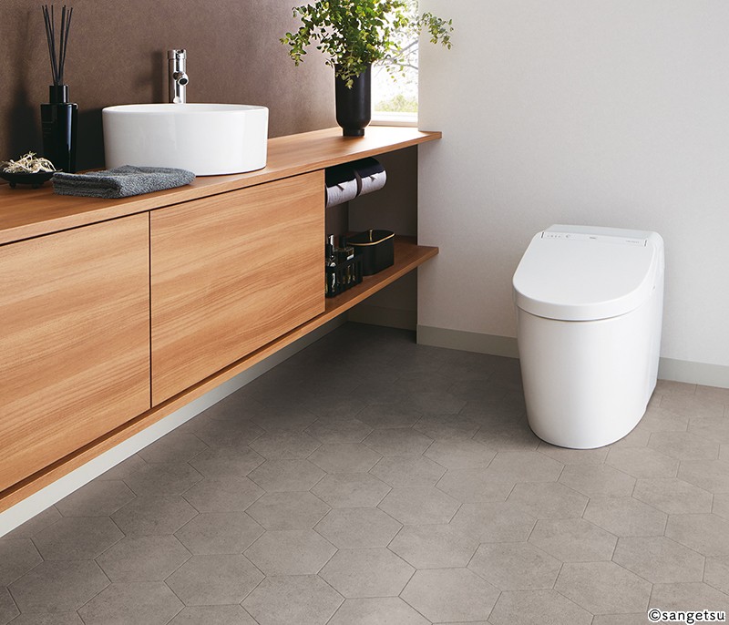 クッションフロア サンゲツ HM11091 石目柄 1.8mm厚 メートル切売り（長さ3ｍ～20mまで／購入単位：本）