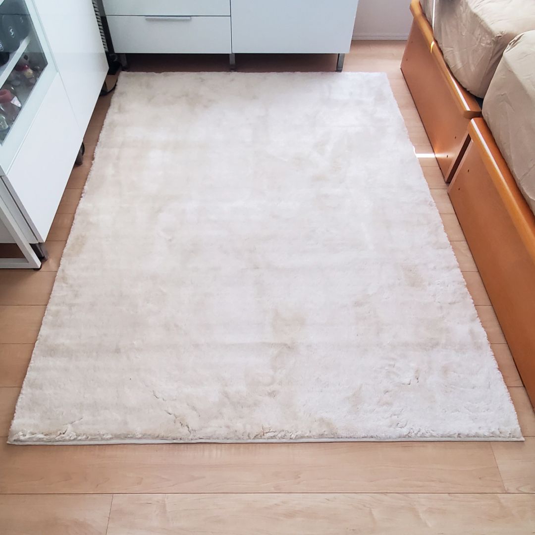 ラグ・ラグカーペット サンゲツ ラグコレクション FC-66（ホワイトウォッシュ）/FC-68（ゴールドブラウン） Sサイズ 140cm×200cm