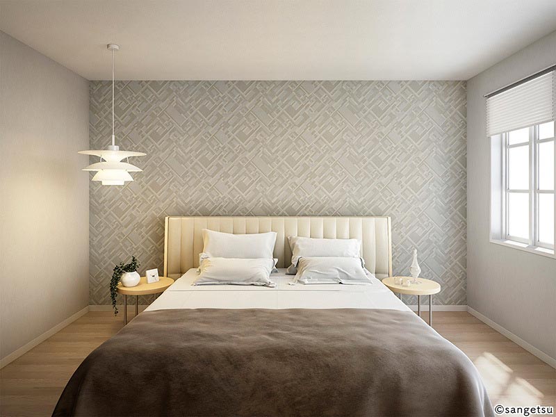 壁紙 クロス RE53485 サンゲツ 正反 50m巻 のりなし モダンパターン リザーブシリーズ