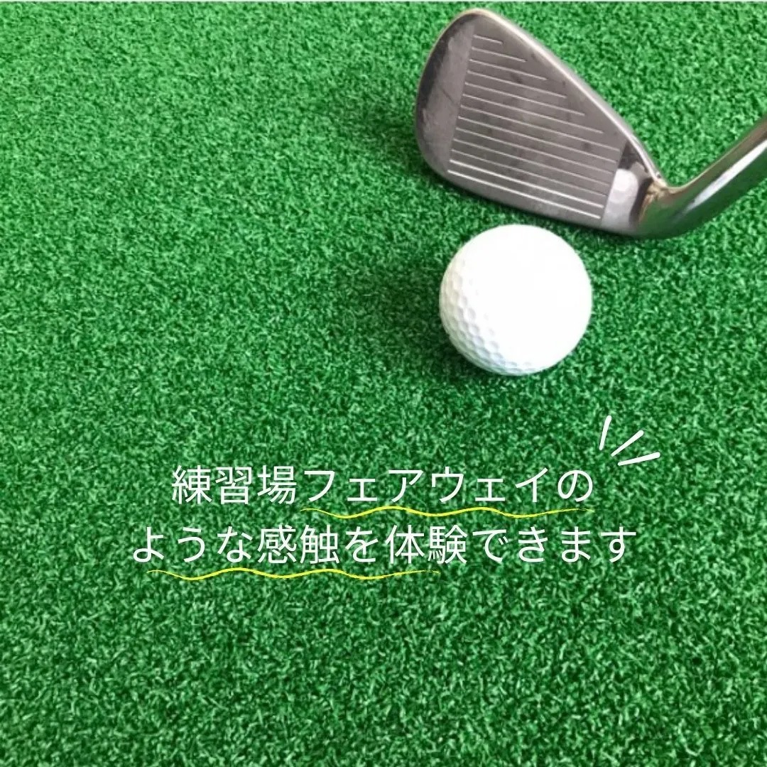 カール人工芝ショットマット 巾30cm×長さ60cｍ×厚さ2.3cｍ ゴルフ用 ゴルフマット 練習用マット 素振り用マット SIKI-MON屋 