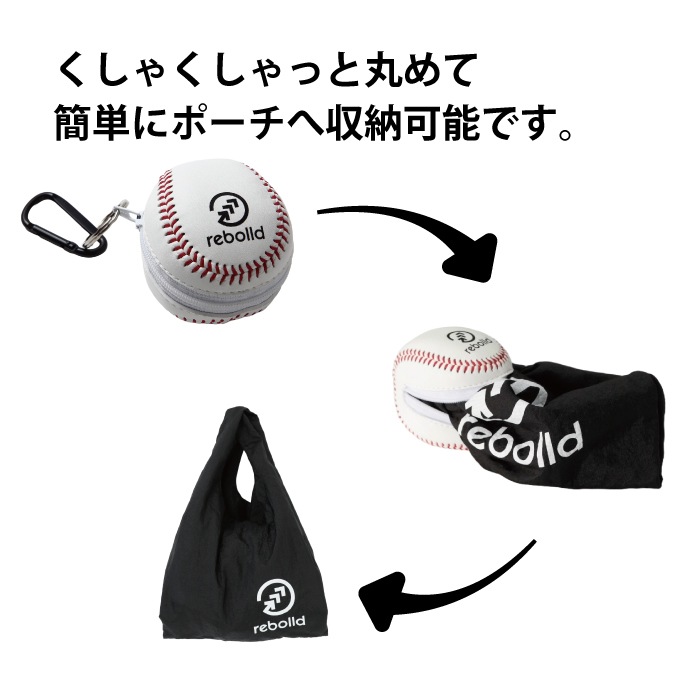 carp ベースボールポーチ&エコバッグ 楽天市場】【名入れ専用ページ】赤い縫目が本格的 硬式野球