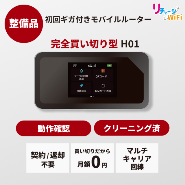 ギガ付きモバイルルーター,アウトレット・リユース | 【公式