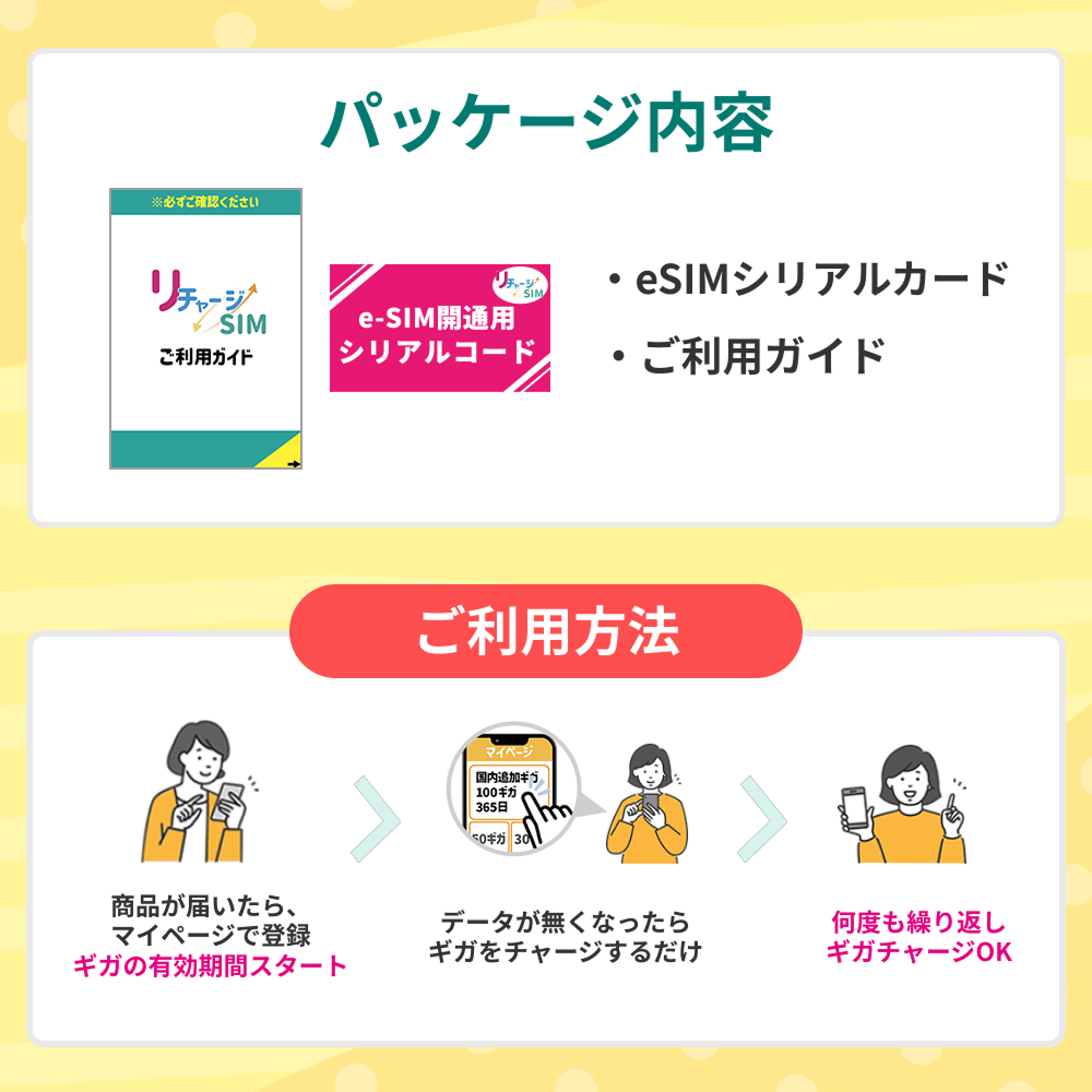 リチャージeSIM 10ギガ/365日 | 365日 | 【公式】リチャージ