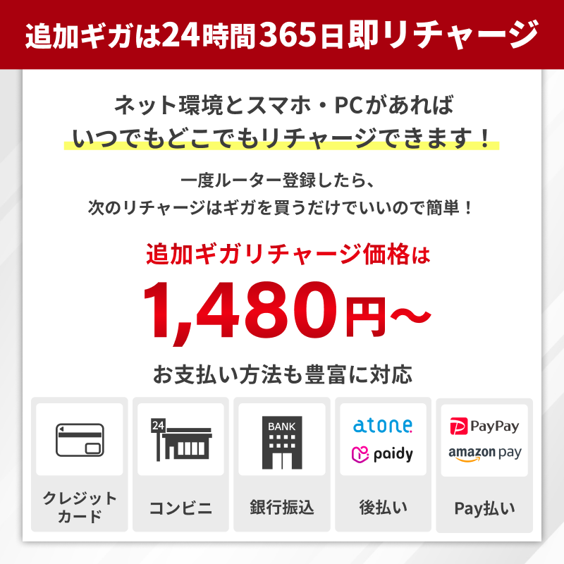 リチャージWiFi M4 (残量99.83GB 2026年8月21日まで有効) リチャージWiFi M4 (残量99.83GB 2026年8月21日まで有効) - メルカリ