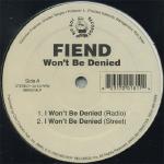 洋楽 FIEND/WON'T BE DENIED/G-RAP Won't Be Denied / Fiend ｜ RECORD STATION ｜ レコードステーション