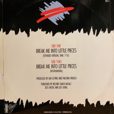 Break Me Into Little Pieces / Hot Gossip ｜ RECORD STATION