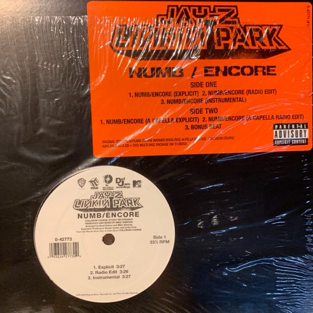 JAY-Z LINKIN PARK / 新品未開封 アナログレコード JAY-Z - LINKIN PARK / Numb / Encore (0-42773, 12inch