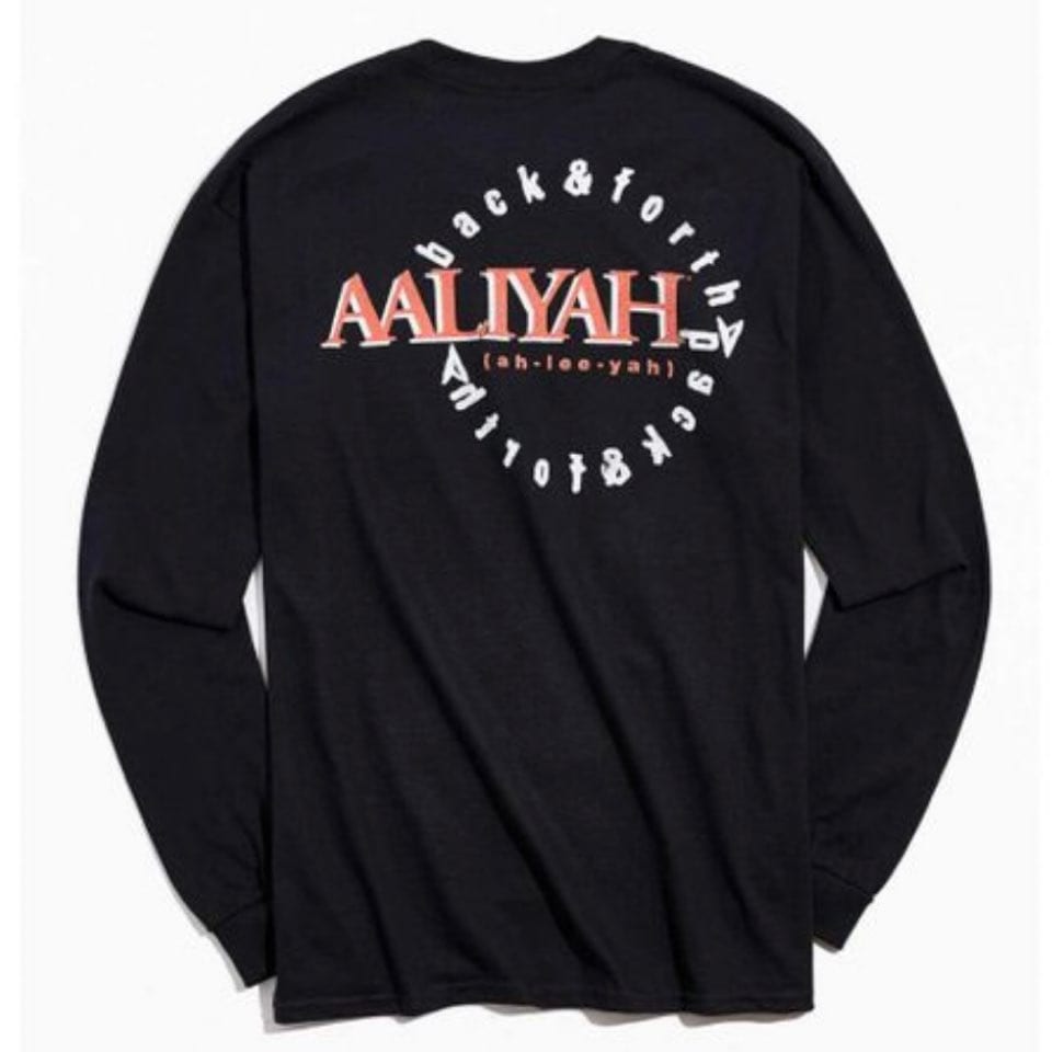 Aaliyah<span>Vintage Long Sleeve Tee (ロンT)</span>