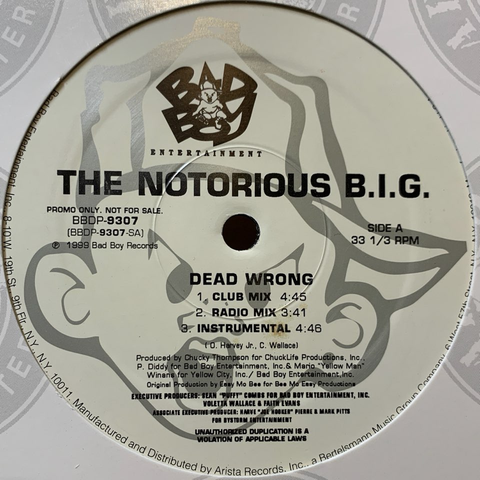 洋楽 Notorious B.I.G. BadBoy RAP SHEET HIPHOP The Notorious B.I.G. - Notorious Thugs (Official Audio