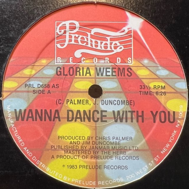 Gloria Weems<span>Wanna Dance With You (12