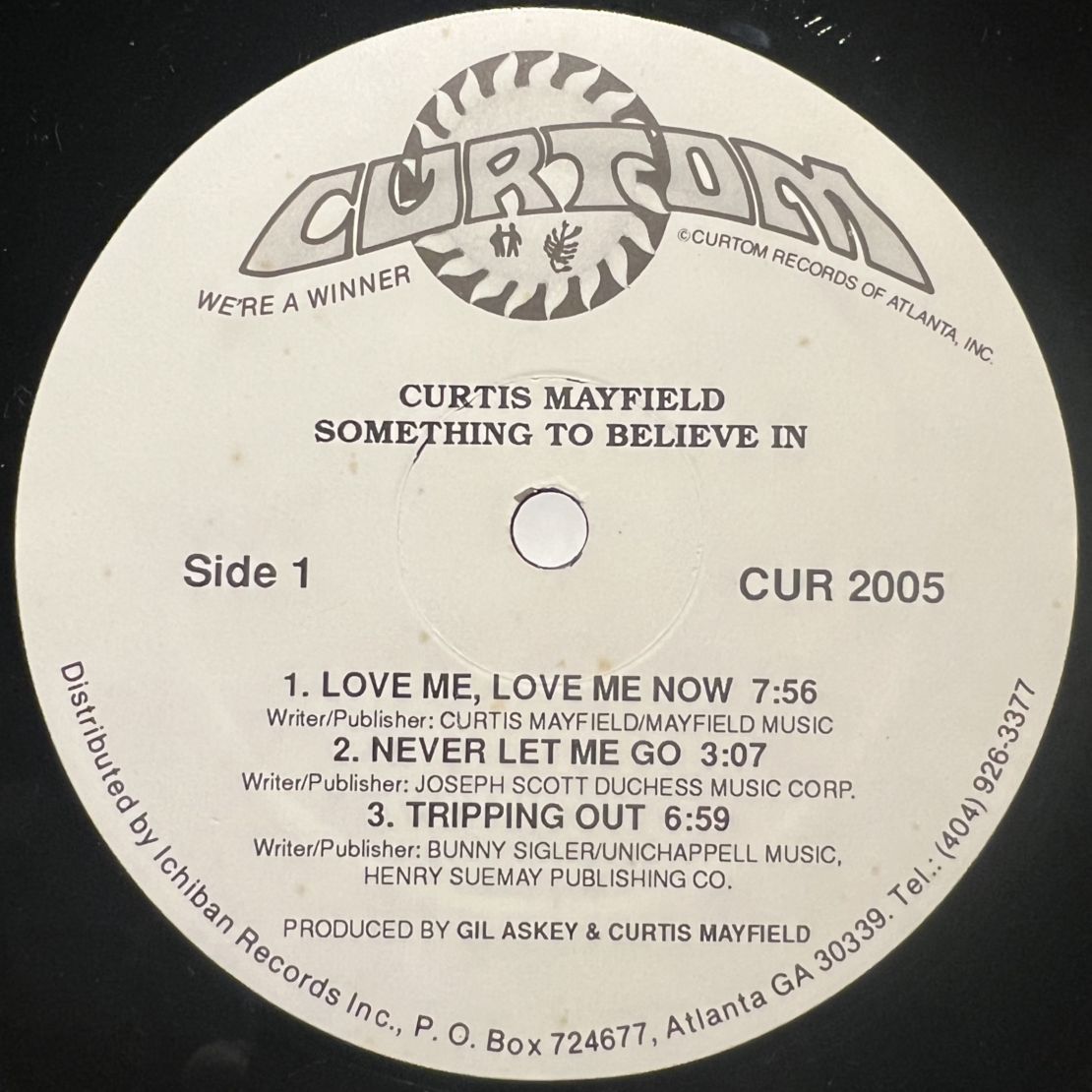 洋楽 Curtis Mayfield Something to Believe In Something to Believe In - Curtis Mayfield | Album | AllMusic