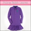 ポロ ラルフローレン キッズ ポロシャツ ガールズ 子供服 正規品 POLO RALPH LAUREN CHILDREN 長袖ポロシャツ BIG PONY COTTON DRESS 40925606 
