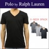 ポロ ラルフローレン Tシャツ 正規品 POLO RALPH LAUREN 半袖Tシャツ VネックTシャツ シャツ アンダーシャツ 3 PACK P3 CLASSIF FIT V-NECKS T-SH