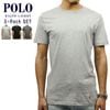 �ݥ� ���ե������ T����� ������ POLO RALPH LAUREN ȾµT����� ������������� 3 PACK P3 CLASSIF FIT CREWS T-SHIRT NCCNP3 9OD ANDOVER HEATHER/MADISON HEATHER/POLO BLACK ASSORT A05B B1C C1D D1E E00F