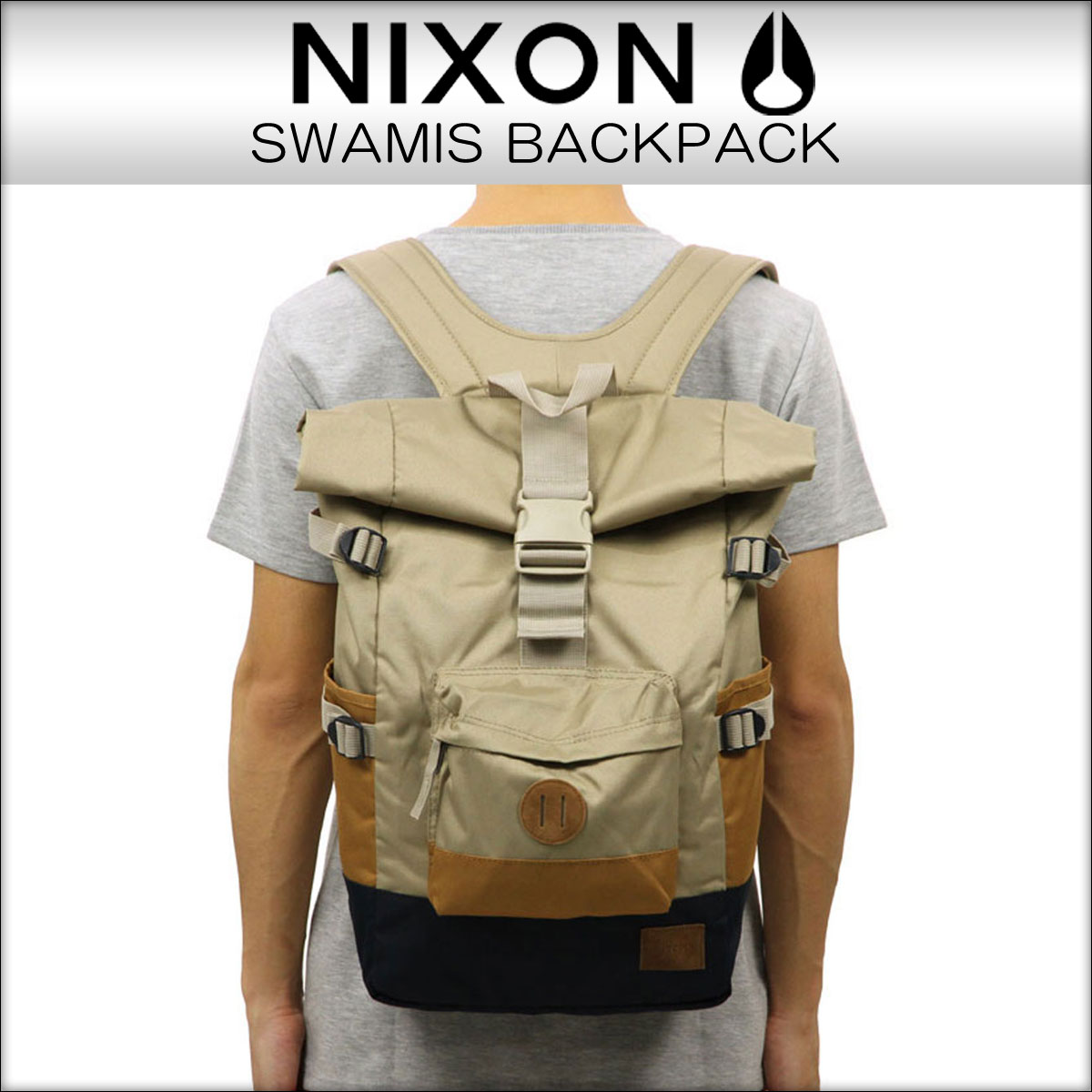 ニクソン NIXON 正規販売店 バッグ Swamis Backpack BROWN