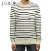 ���������롼 �������å� ��� ������ J.CREW �ȥ졼�ʡ�  STRIPED LIGHTWEIGHT FLEECE CREWNECK SWEATSHIRT A38B B1C C1D D5E E01F