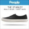 ピープルフットウェア People Footwear 正規販売店 メンズ 靴 シューズ THE STANLEY NC02-001 REALLY BLACK / PICKET WHITE A80B B3