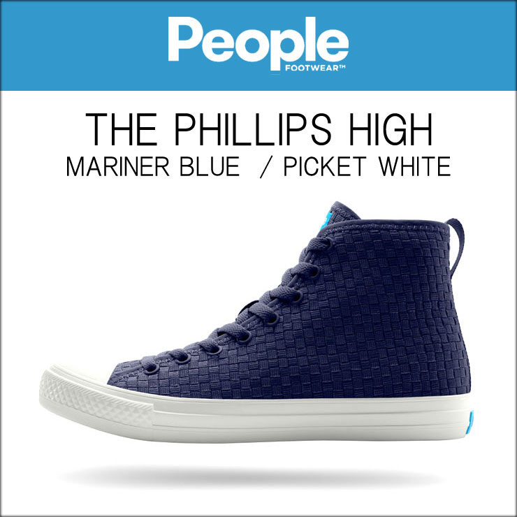 ピープルフットウェア People Footwear 正規販売店 メンズ 靴 シューズ THE PHILLIPS HIGH NC01H-001 MARINER BLUE w / PICKET WHITE D15S25 クリスマス プレゼント ラッピング ピープルフットウェア People Footwear 正規販売店 メンズ 靴 シューズ