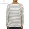 スコッチアンドソーダ ロンT メンズ 正規販売店 SCOTCH＆SODA 長袖Tシャツ Longsleeve boat tee with all-over printed stripe 130819 
