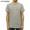 ノーエクセス Tシャツ 正規販売店 NO EXCESS 半袖Tシャツ  STRIPE JERSEY WIDE R-NECK TEE 350255 014 A67B B1C C1D D1E E01F|M