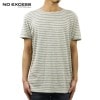 ノーエクセス Tシャツ 正規販売店 NO EXCESS 半袖Tシャツ  STRIPE JERSEY WIDE R-NECK TEE 350255 102 A67B B1C C1D D1E E02F|M