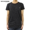 Ρ T Ź NO EXCESS ȾµT  MELANGE JERSEY R-NECK TEE 350352 020 A67B B1C C1D D1E E13F