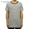 ディストレス Tシャツ 正規販売店 DSTREZZED 半袖Tシャツ  Crew neck s/s Y/D stripe heavy jersey 202190 2 A90B B1C C1D D1E 