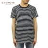 ディストレス Tシャツ 正規販売店 DSTREZZED 半袖Tシャツ  Crew neck s/s Y/D stripe heavy jersey 202190 69 A90B B1C C1D D1E