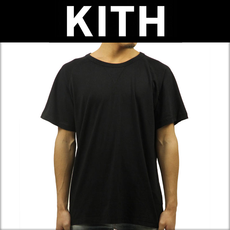 キス Tシャツ 正規品 KITH 半袖Tシャツ KITH LEWIS TEE - BLACK A95B