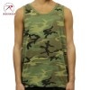  󥯥ȥå   ROTHCO VINTAGE WOODLAND CAMO TANK TOP WOODLAND COMO 9593 A98B B1C C1D D1E E05F 