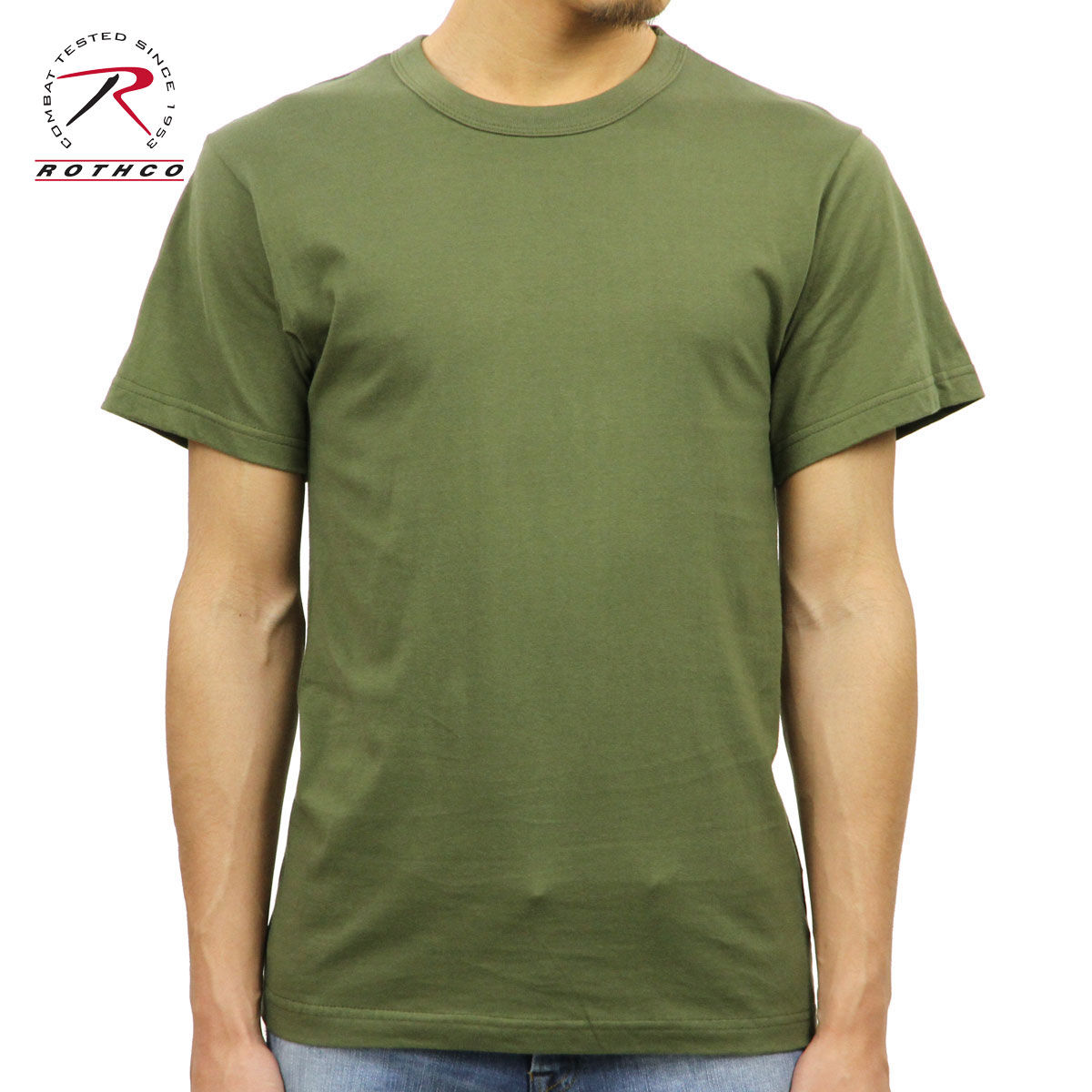 ロスコ Tシャツ 正規品 ROTHCO 半袖Tシャツ ROTHCO SOLID COLOR 100