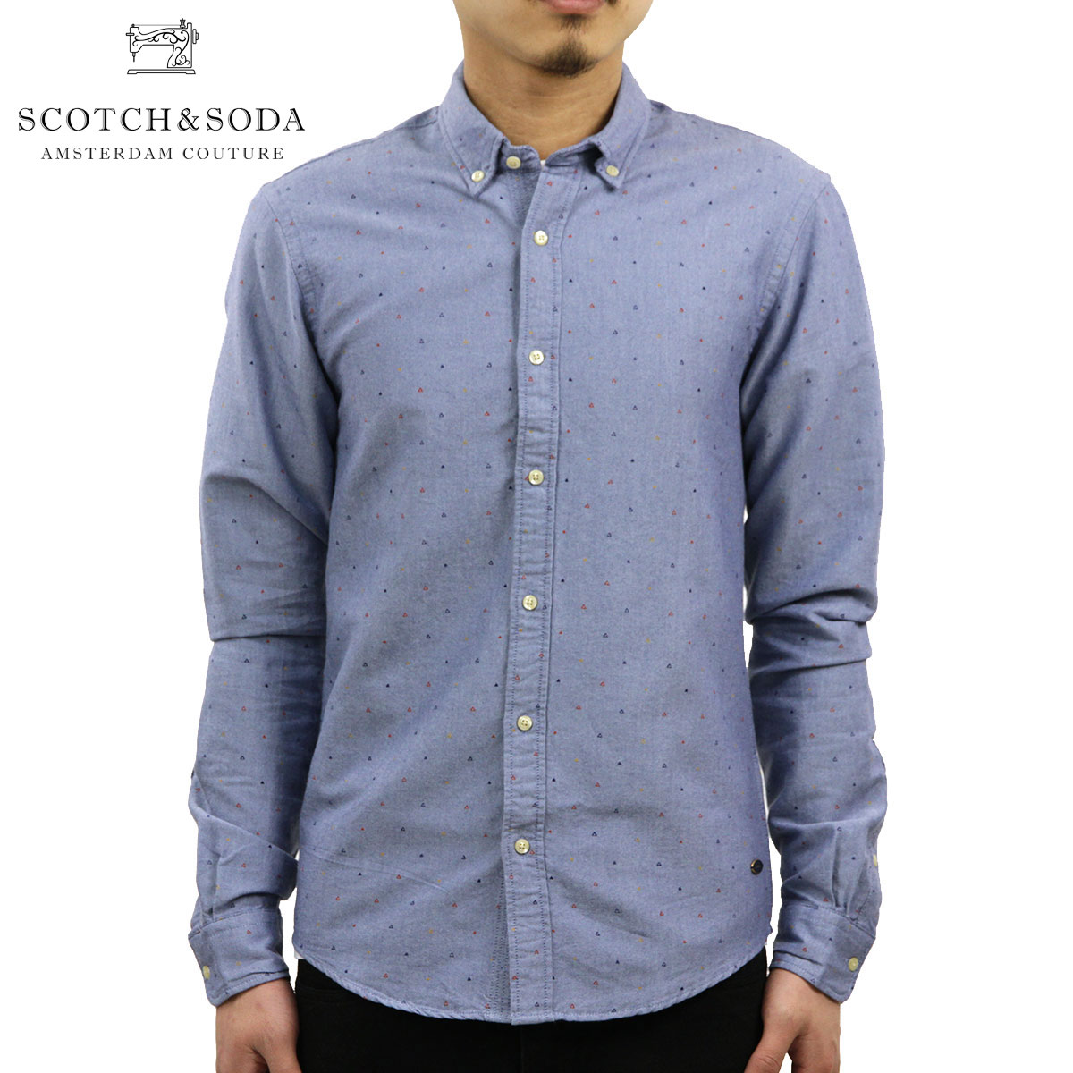 スコッチアンドソーダ シャツ メンズ 正規販売店 SCOTCH＆SODA 長袖 