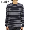 ジェイクルー ロンT メンズ 正規品 J.CREW 長袖Tシャツ LONG-SLEEVE SLUB DOUBLE-STRIPED T-SHIRT f4911 D00S20|MEN’S TEE|J.CR