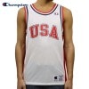 チャンピオン タンクトップ メンズ 正規品 CHAMPION  TANK TOP T8831P City Mesh Jersey 0G6-WHITE/TEAMREDSCARLET AA4B B1C C