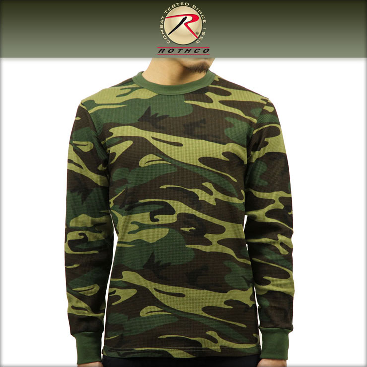 ロスコ ロンT メンズ 正規品 ROTHCO 長袖Tシャツ ROTHCO CAMOUFLAGE